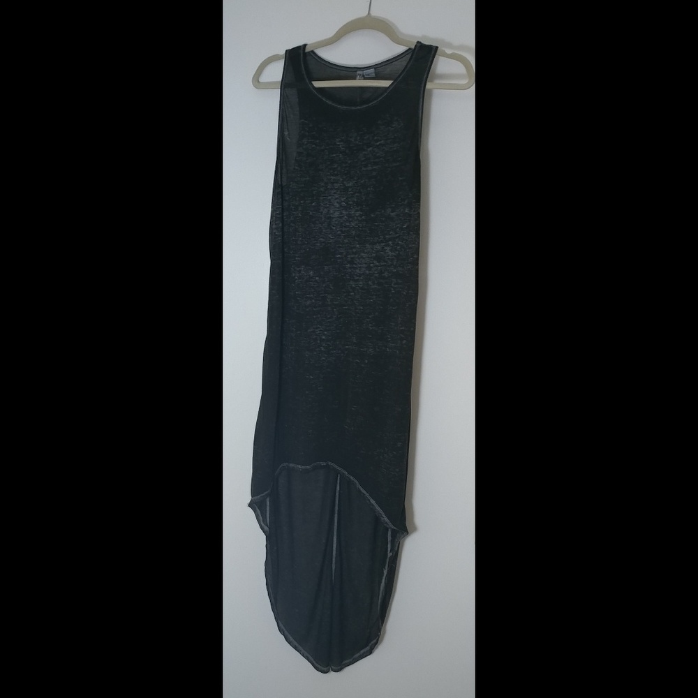 Black Sheer Overlay